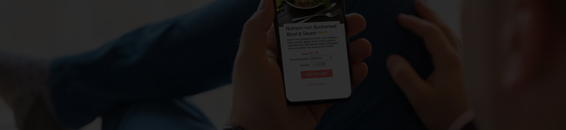 coupon promozionale su smartphone