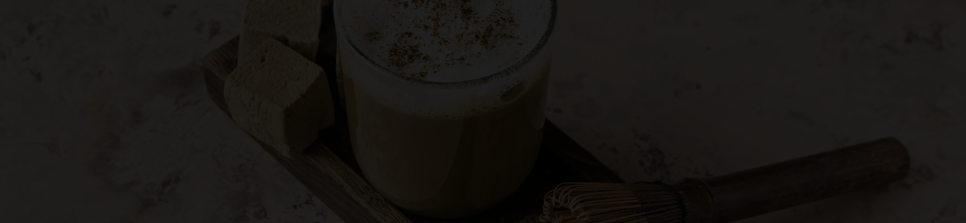 hojicha flavored latte