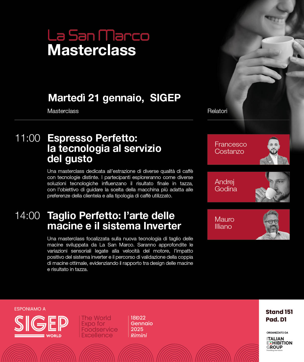 Perfect Espresso: technology at the service of taste