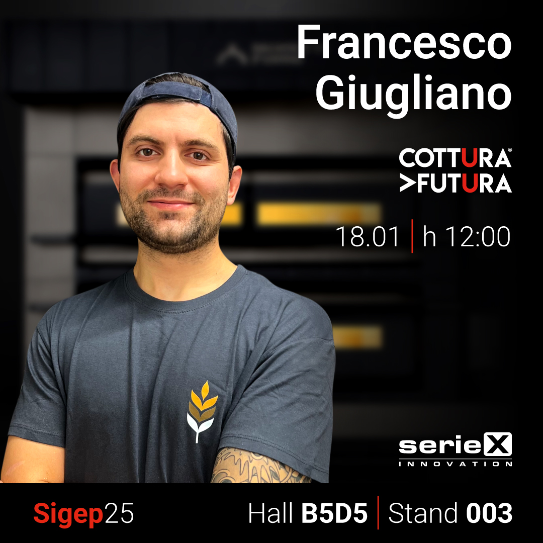 Francesco Giugliano con il calore di serieX