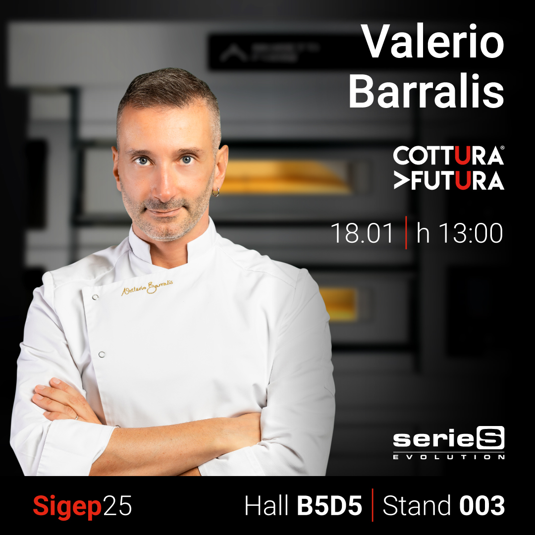 Valerio Barralis con il calore di serieS