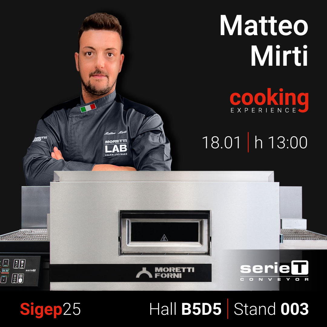 Matteo Mirti con il calore di serieT