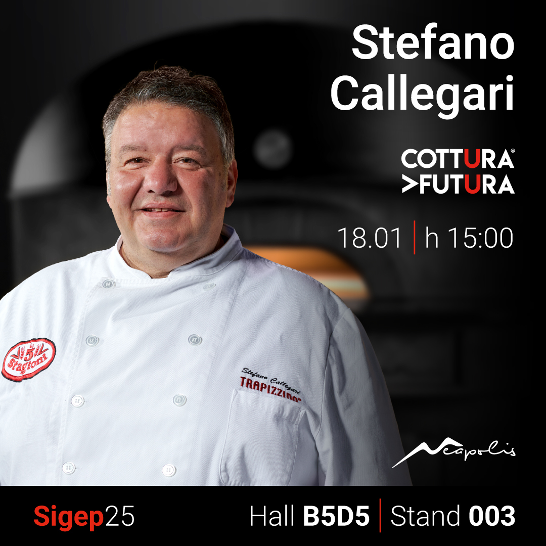 Stefano Callegari con il calore di Neapolis