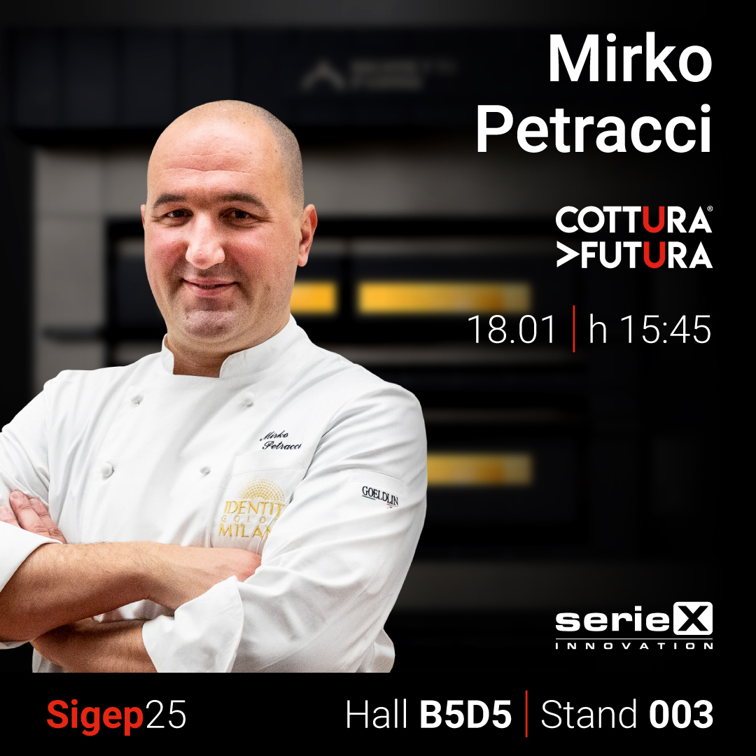 Mirko Petracci con il calore di serieX
