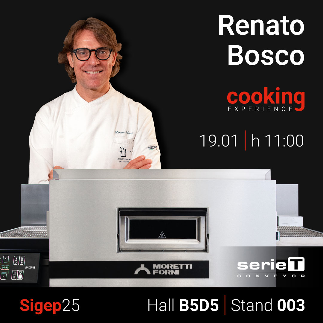 Renato Bosco con il calore di serieT