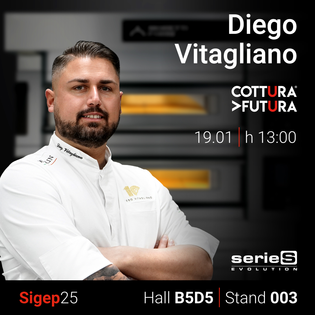 Diego Vitagliano con il calore di serieS