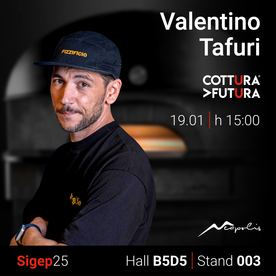 Valentino Tafuri con il calore di Neapolis