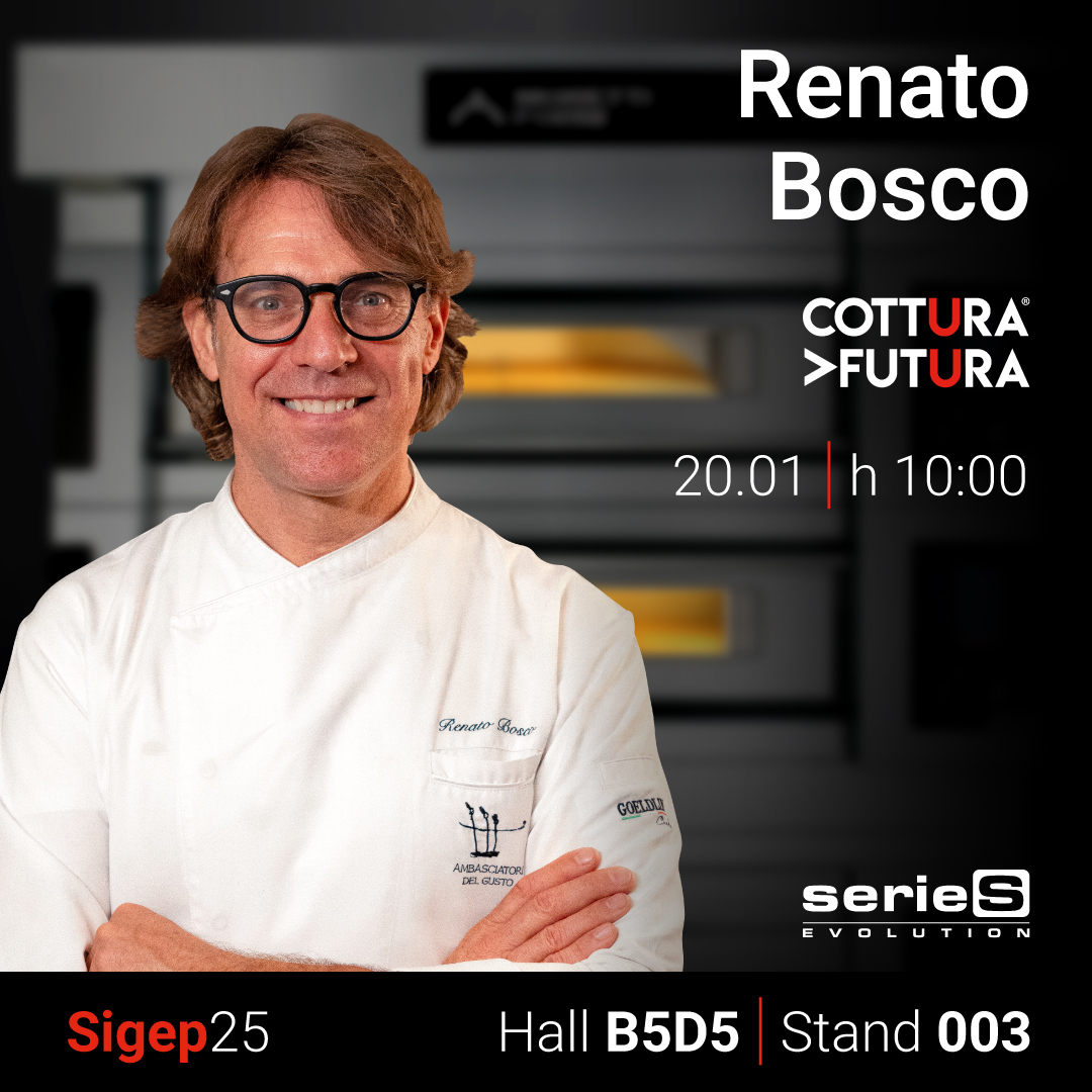 Renato Bosco con il calore di serieS