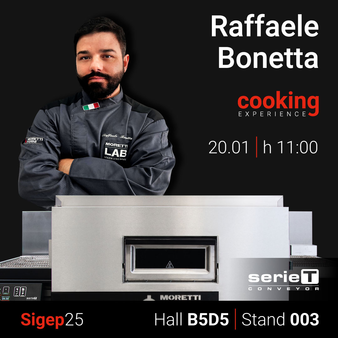 Raffaele Bonetta con il calore di serieT