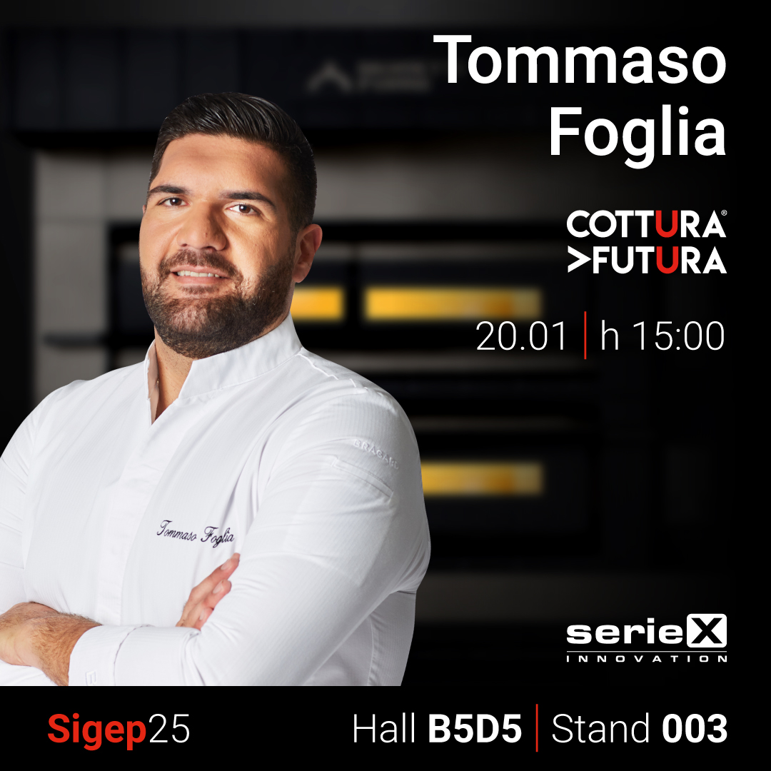 Tommaso Foglia con il calore di serieX