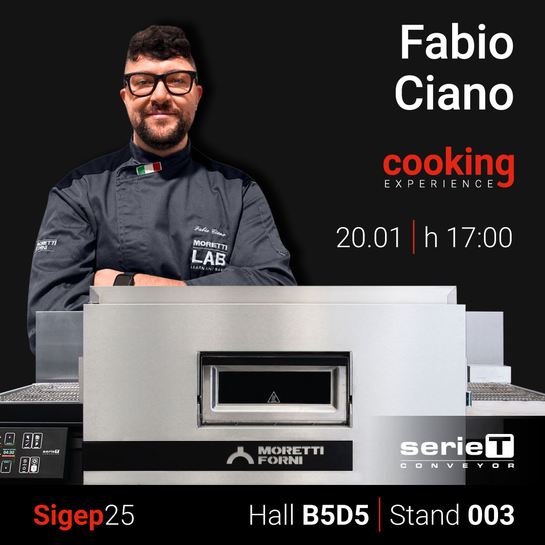 Fabio Ciano con il calore di serieT