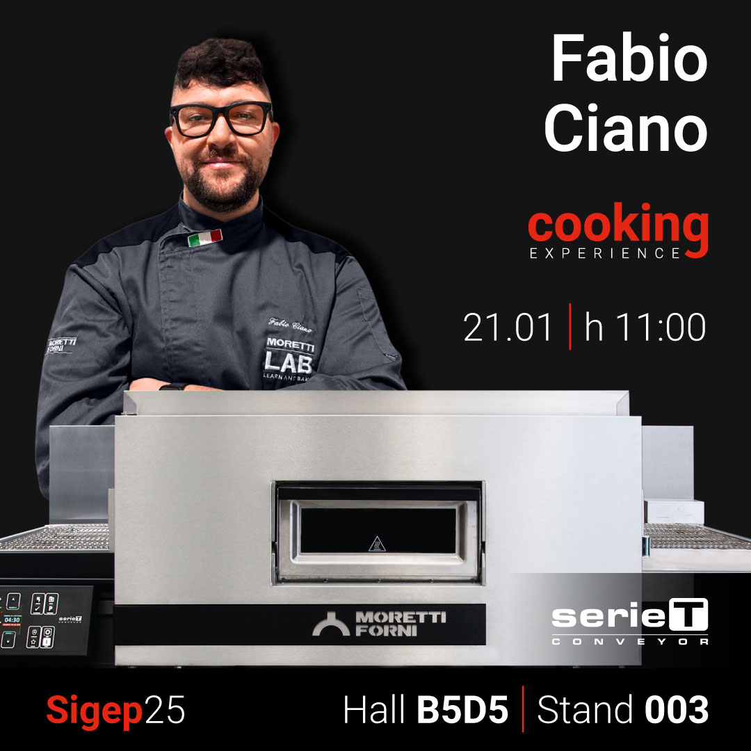 Fabio Ciano con il calore di serieT