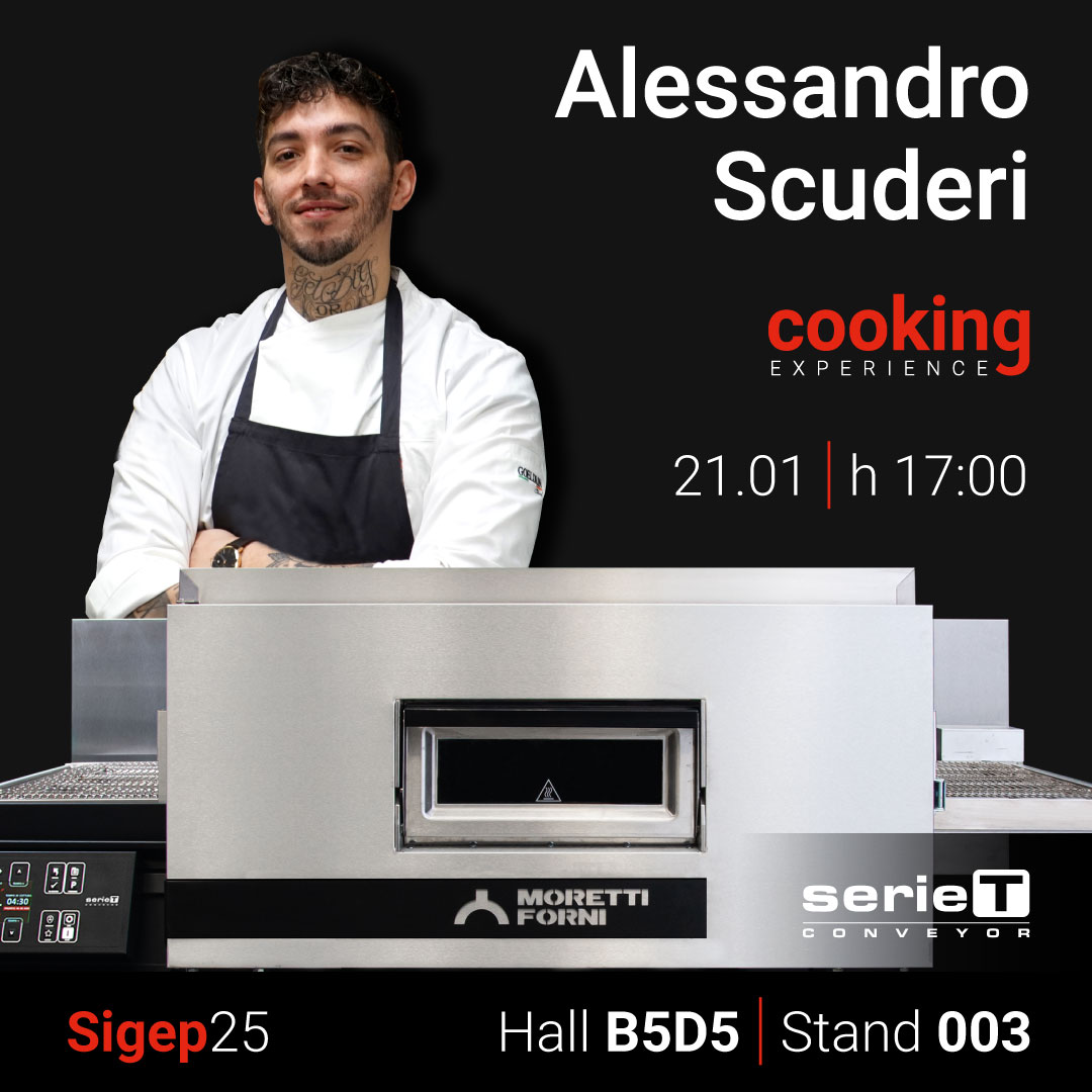 Alessandro Scuderi con il calore di serieT