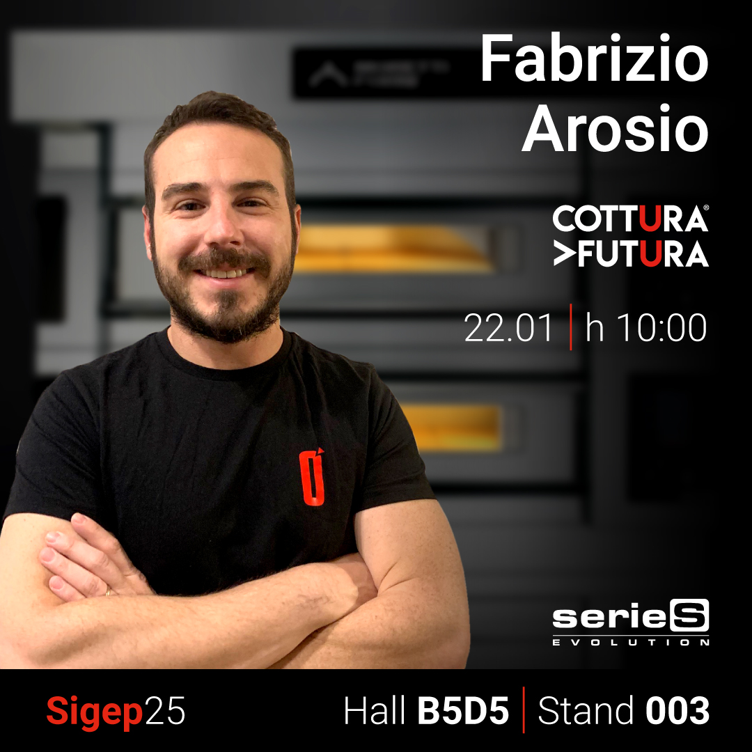 Fabrizio Arosio con il calore di serieS