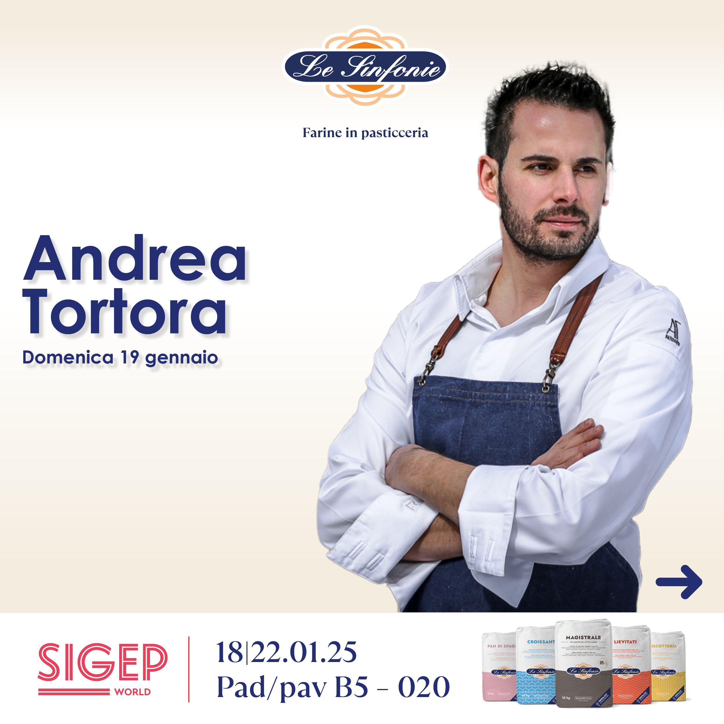 ANDREA TORTORA - demo con degustazione