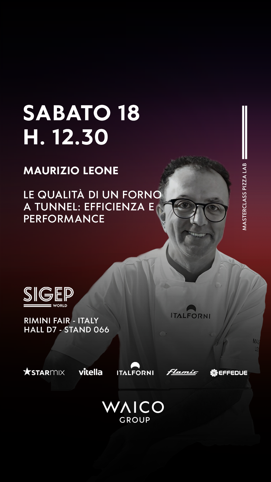 MASTERCLASS MAURIZIO LEONE (Pizza Lab)