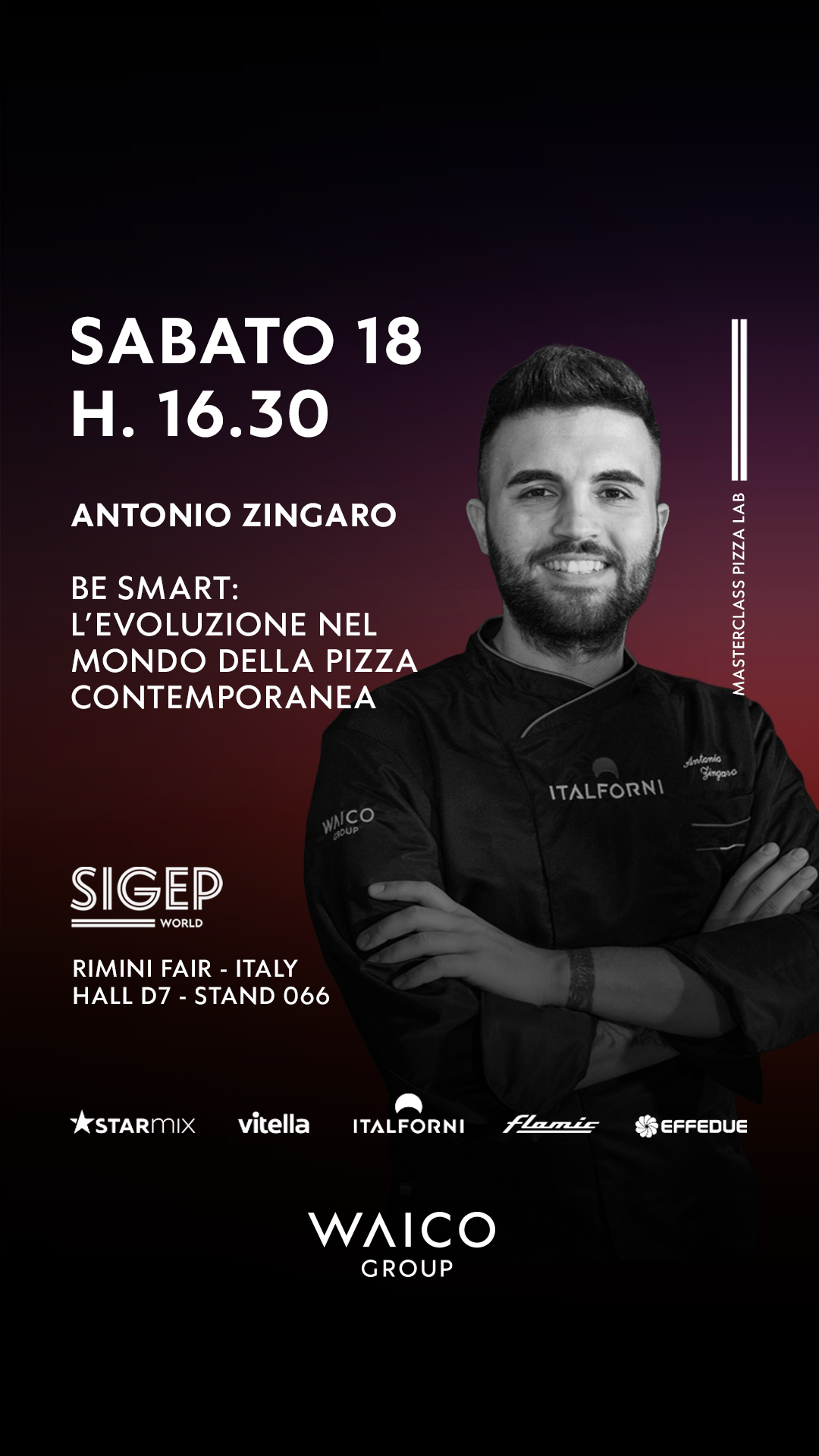 MASTERCLASS ANTONIO ZINGARO (Pizza Lab)