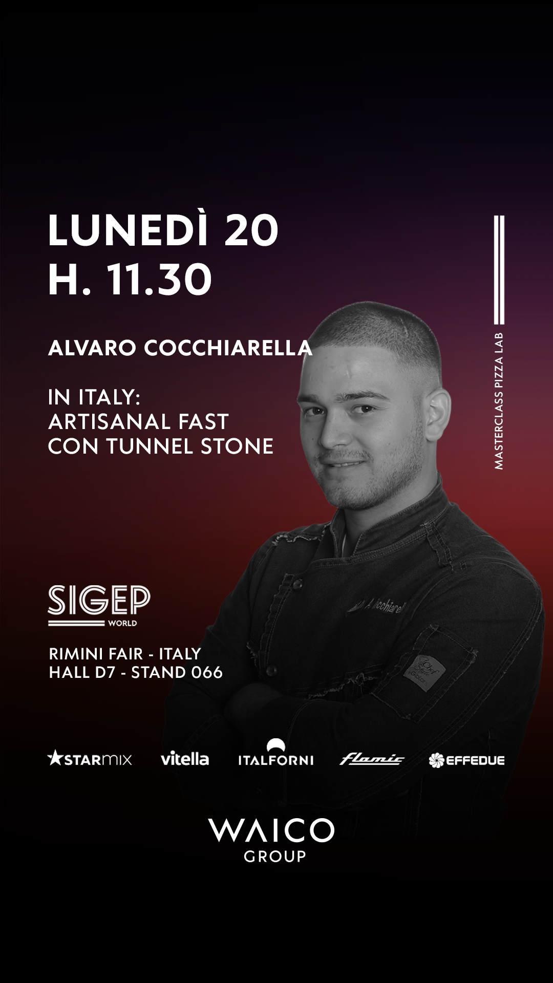 MASTERCLASS ALVARO COCCHIARELLA (Pizza Lab)