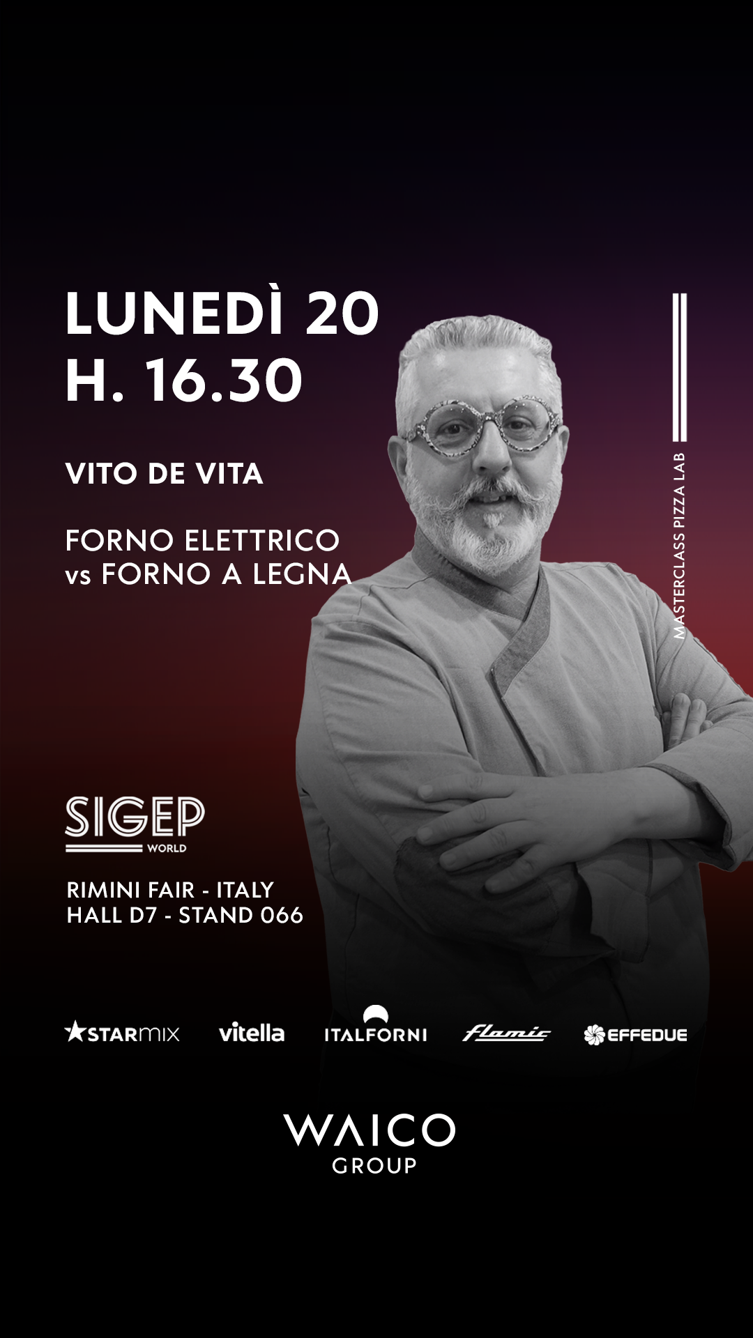 MASTERCLASS VITO DE VITA (Pizza Lab)