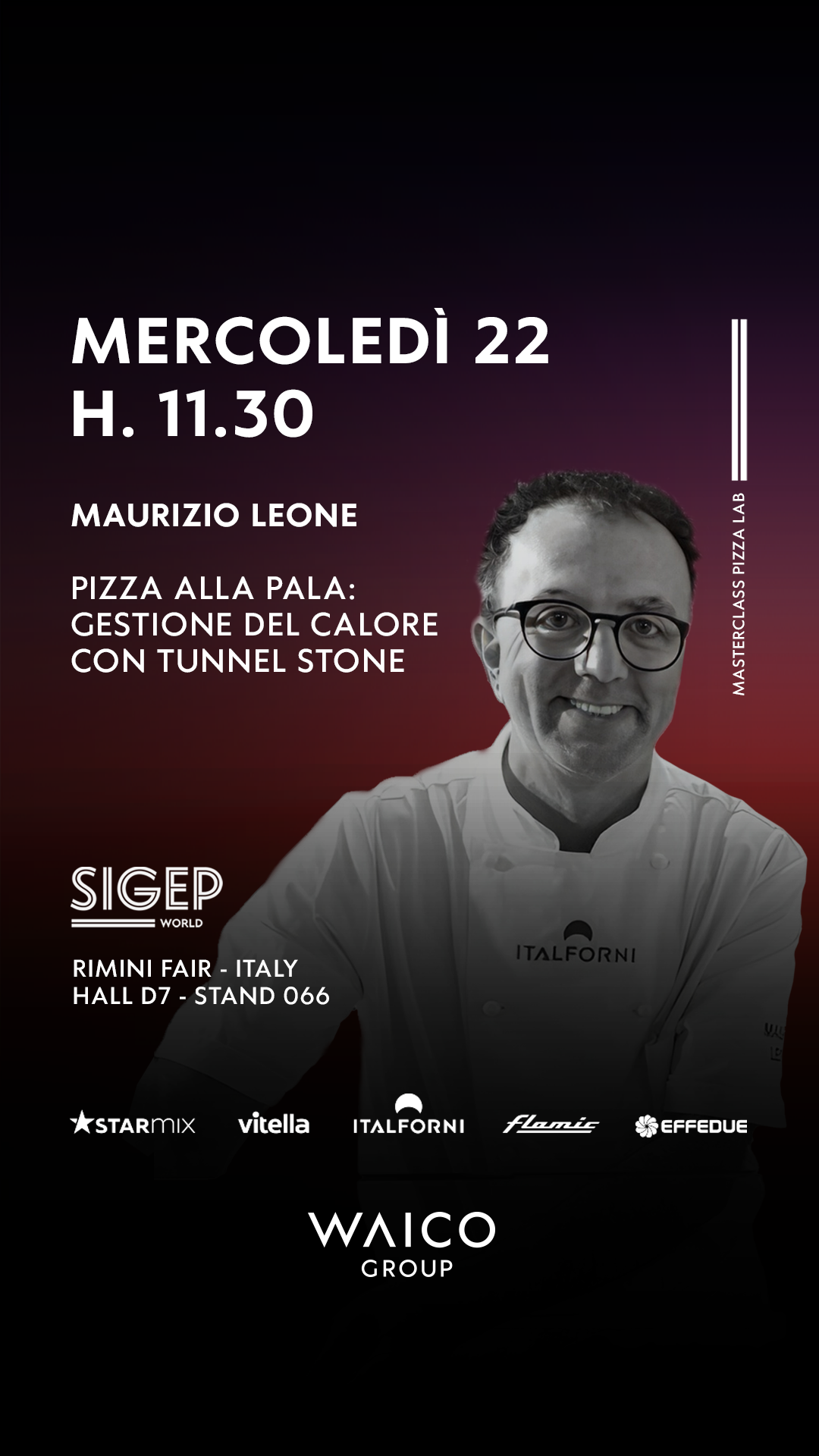 MASTERCLASS MAURIZIO LEONE (Pizza Lab)