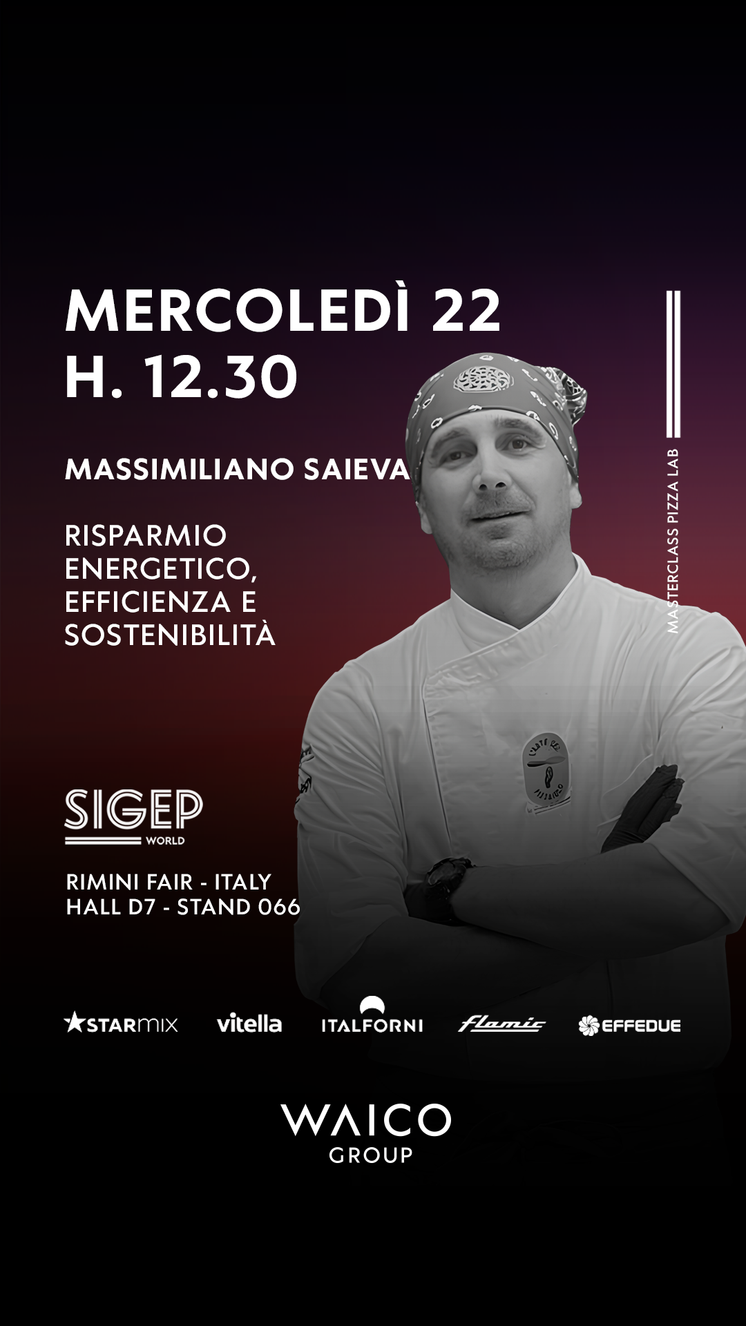 MASTERCLASS MASSIMILIANO SAIEVA (Pizza Lab)