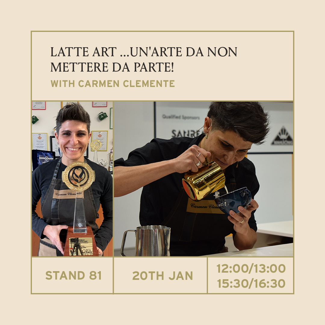 LATTE ART ... un'arte da non mettere da parte
