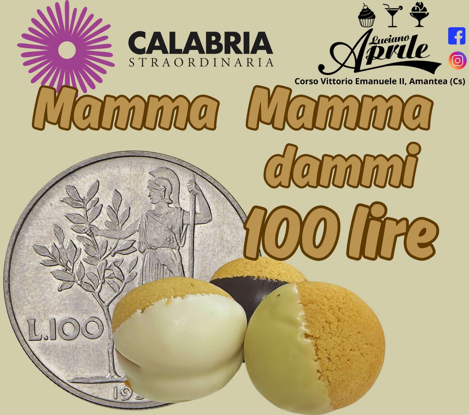Cento Lire - Antico Dolce della tradizione Calabrese