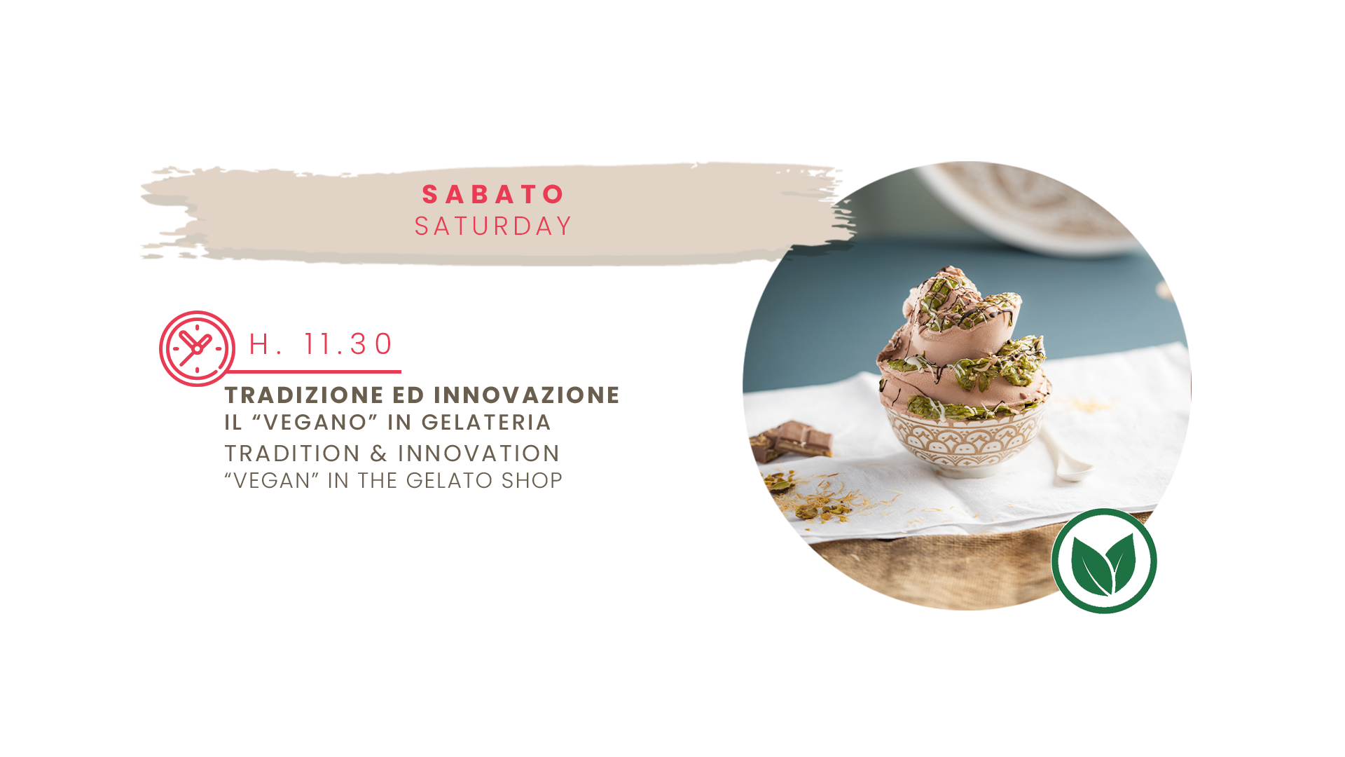 IL "VEGAN" IN GELATERIA