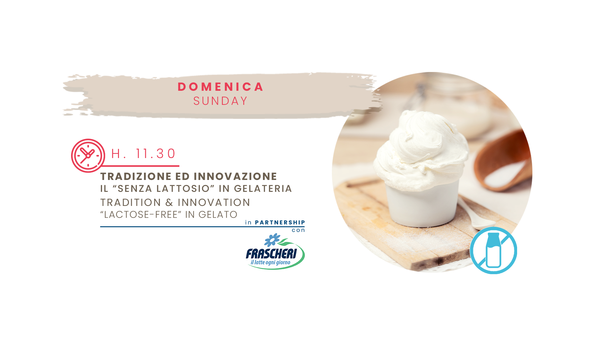 IL “SENZA LATTOSIO” IN GELATERIA