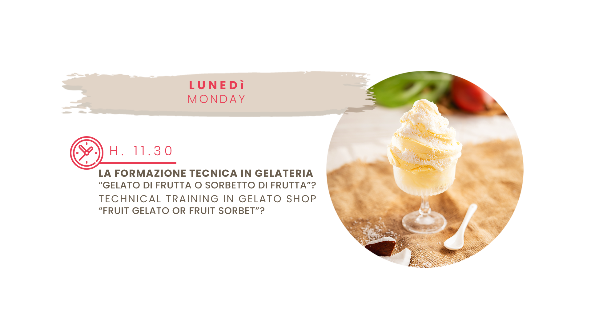 GELATO ALLA FRUTTA O SORBETTO?