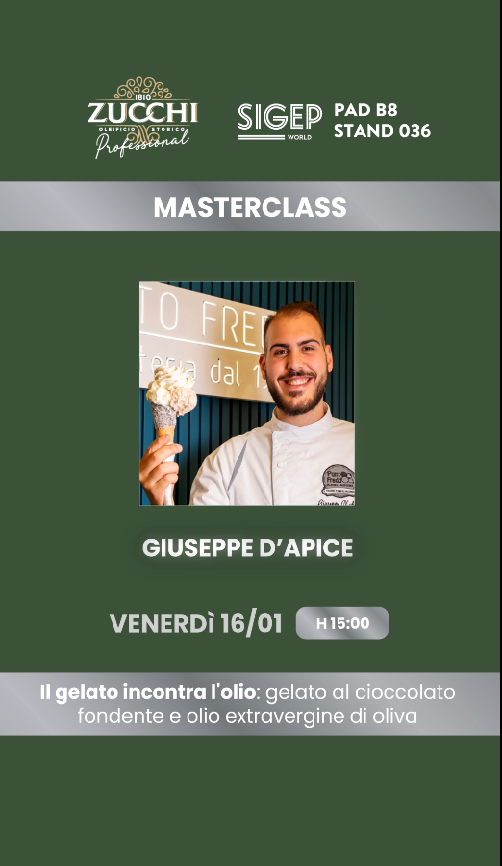 Il gelato incontra l'olio