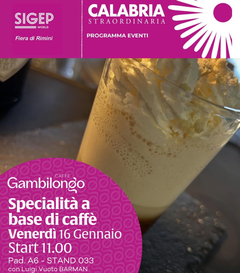 Specialità a base di caffè con Gambilongo Caffè