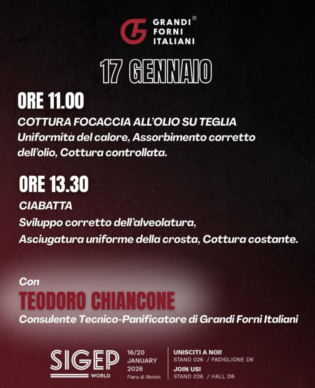 FOCACCIA - COTTURA SU PIETRA NATURALE