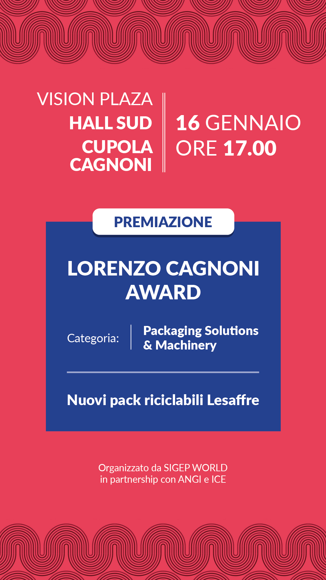 LORENZO CAGNONI AWARD