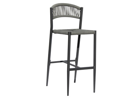 Eleganza Elevata: Sgabello Intrecciato Moderno