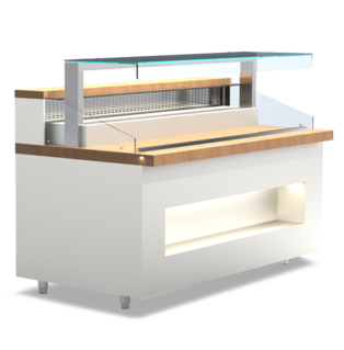 Self-service su due piani