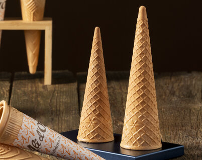 Ice cream cones: the Classics, Cups and Conetto