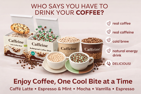 Coffee Shot Ice Cream Dots