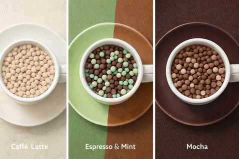 Coffee Shot Ice Cream Dots