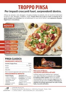 INVENTIS TROPPO PINSA