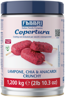 Snackolosi Lampone, Semi di Chia e Anacardi Crunchy